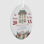 Premier Noël dans la famille de chauffage domestiq (devant)