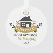 Premier Noël dans notre nouvelle maison (devant)