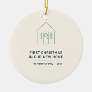 Premier Noël dans notre nouvelle maison Ornement 2