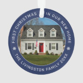 Premier Noël dans notre nouvelle maison Photo pers (dos)