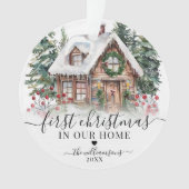 Premier Noël dans une nouvelle maison (devant)