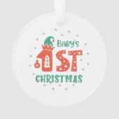 Premier Noël de bébé (dos)
