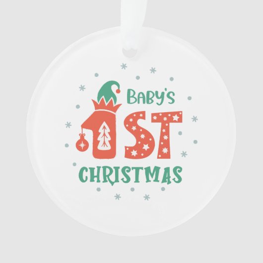 Premier Noël de bébé (devant)