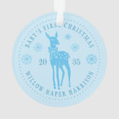 Premier Noël de bébé Cadeau personnalisé (dos)