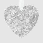 Premier Noël de couple ensemble photo romantique (dos)