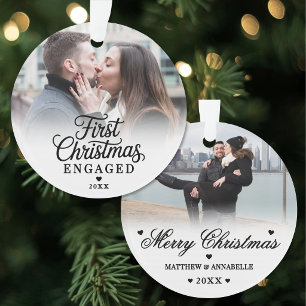 Premier Noël de couple fiancé 2 Photo