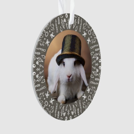 Premier Noël de notre lapin (devant)