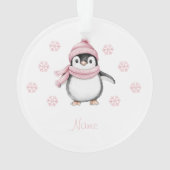 Premier Noël de Pingouin Rose (dos)