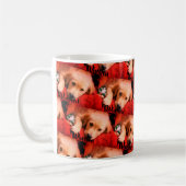 Premier Noël de Winston ! Tasse 11oz de vacances (Gauche)
