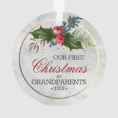 Premier Noël des grands-parents (dos)