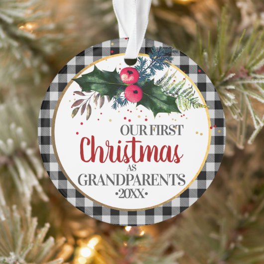 Premier Noël des grands-parents (Arbre)