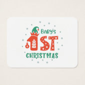 Premier Noël du bébé (Dos)
