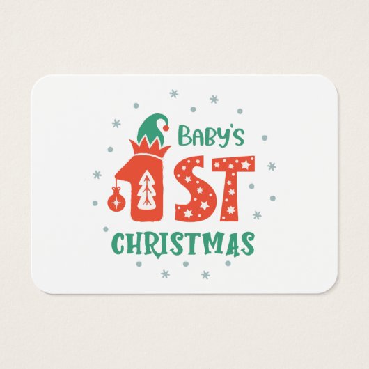Premier Noël du bébé (Devant)