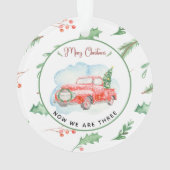 *~* Premier Noël du bébé - Camion de la colombe de (dos)