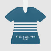 Premier Noël du bébé garçon (dos)