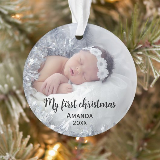Premier Noël du bébé mignon (Arbre)