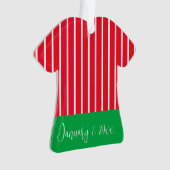 Premier Noël du Bébé Rouge Vert Blanc (devant)