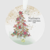 *~* Premier Noël du bébé - Truch Tree Peace Dove (devant)