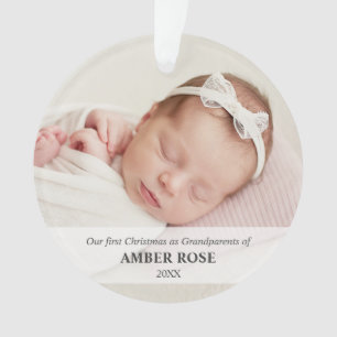 Premier Noël en grand-parents 2 photos