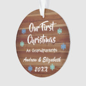 Premier Noël En Grand-Parents Russe (devant)