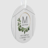 Premier Noël en notre nouvelle guirlande de (devant)