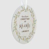 Premier Noël en tant que Citation Inspirationnelle (devant)