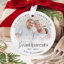 Premier Noël en tant que grands-parents Photo pers