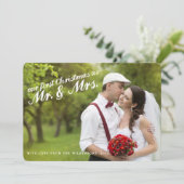 Premier Noël en tant que M. et Mme Deux Cartes pho (Debout devant)