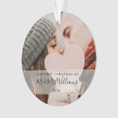 Premier Noël en tant que M. & Mme 2 Photo (devant)