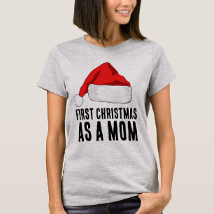 PREMIER NOËL EN TANT QUE MAMAN T-SHIRT