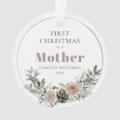 Premier Noël en tant que Mère Nom Année (devant)