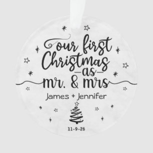 Premier Noël en tant que Monsieur & Madame Photo 