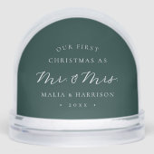 Premier Noël en tant que Monsieur. & Mme Mariage P (Avant)