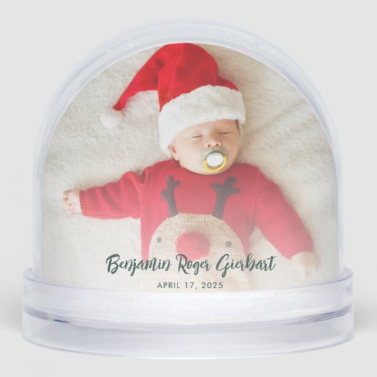 Premier Noël en tant que papa et bébé Photos perso (Avant)