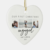 Premier Noël Engagé ornement (Droite)