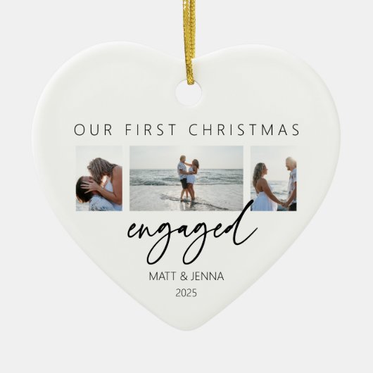 Premier Noël Engagé ornement (Devant)