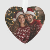 Premier Noël engagé | Photo Fiançailles élégante (dos)