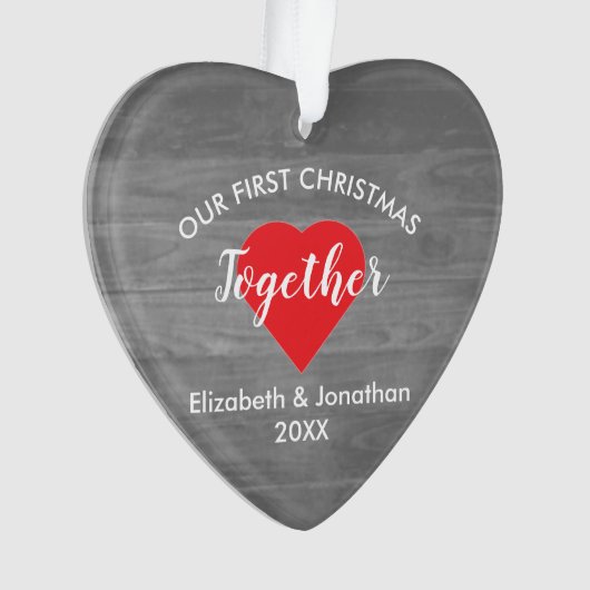 Premier Noël ensemble Bois rustique (devant)