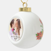 Premier Noël Ensemble Cercle Photo Ornement (Droite)