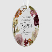 Premier Noël ensemble floral (devant)