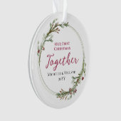 Premier Noël Ensemble Miniature de la couronne pho (devant)