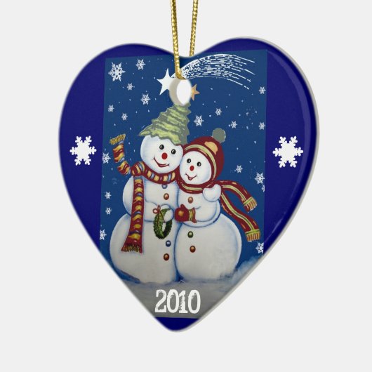 Premier Noël ensemble, ornement (Gauche)