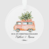 Premier Noël fiancé ou marié grunge van (dos)