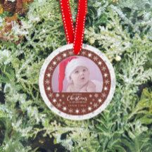 Premier Noël Grands-Parents Souvenir 2-Photos