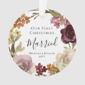 Premier Noël Marié Floral (devant)