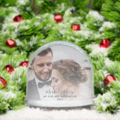 Premier Noël Marié Mariage Photos Personnalisées (Noël)