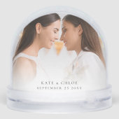 Premier Noël Mme Mme Mme 2 Photo Mariage lesbienne (Arrière)