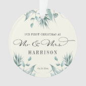 Premier Noël Mr & Mme Eucalyptus Green (devant)