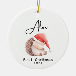 Premier Noël, Nom du bébé personnalisé Ornement