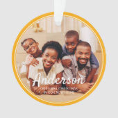 Premier Noël Nouveau foyer Famille moderne (devant)